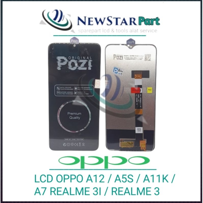 LCD OPPO A5S / LCD OPPO A7 / LCD OPPO A12 / REALME 3 / 3i / pozi / meeto / winfokus / incell / ogs /
