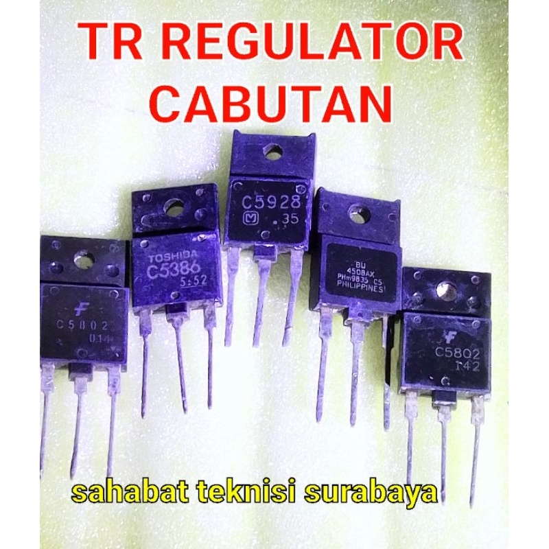 Transistor Regulator copotan TR cabutan (Random)