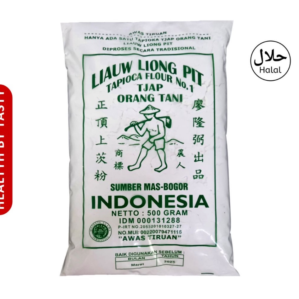 

Promo 9EHOH Tepung Tapioka Sagu Tani Liauw Liong Pit Cap Orang Tani E93 Terbaru