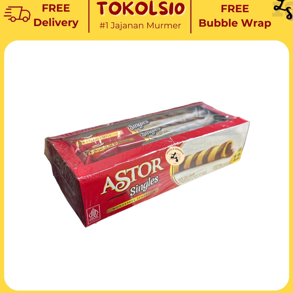 

Big Sale QHEMF Astor Singles Mayora 1 Pack Isi 12 pcs 14gr Z82 Diskon