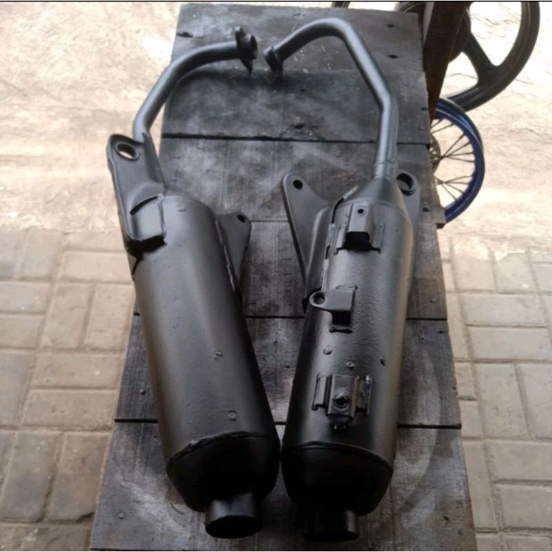KNALPOT STANDAR YAMAHA MIO MIO SMILE MIO SOUL FINO KARBU