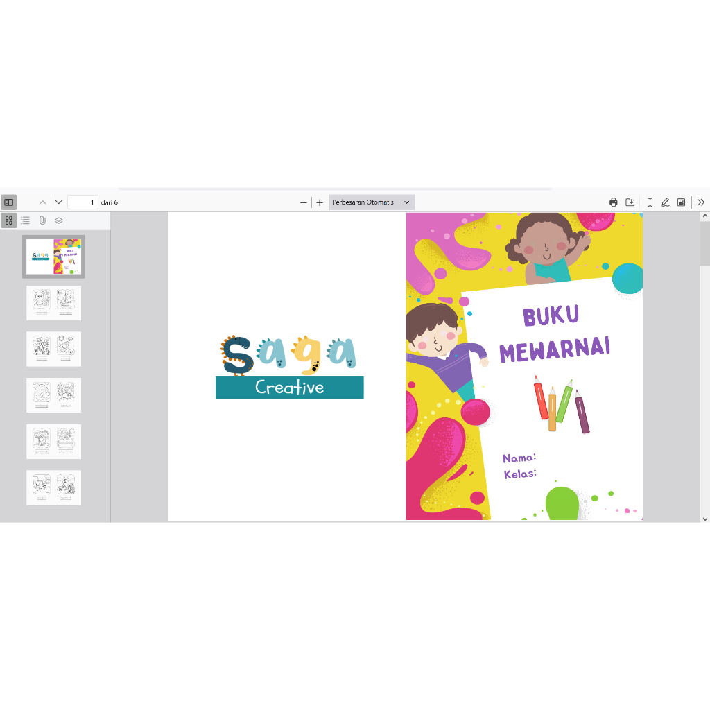 

BUKU MEWARNAI MIX SIAP CETAK