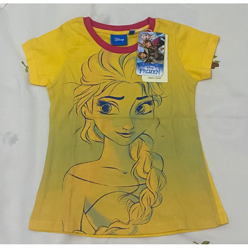 atasan kaos disney frozen original kids icon
