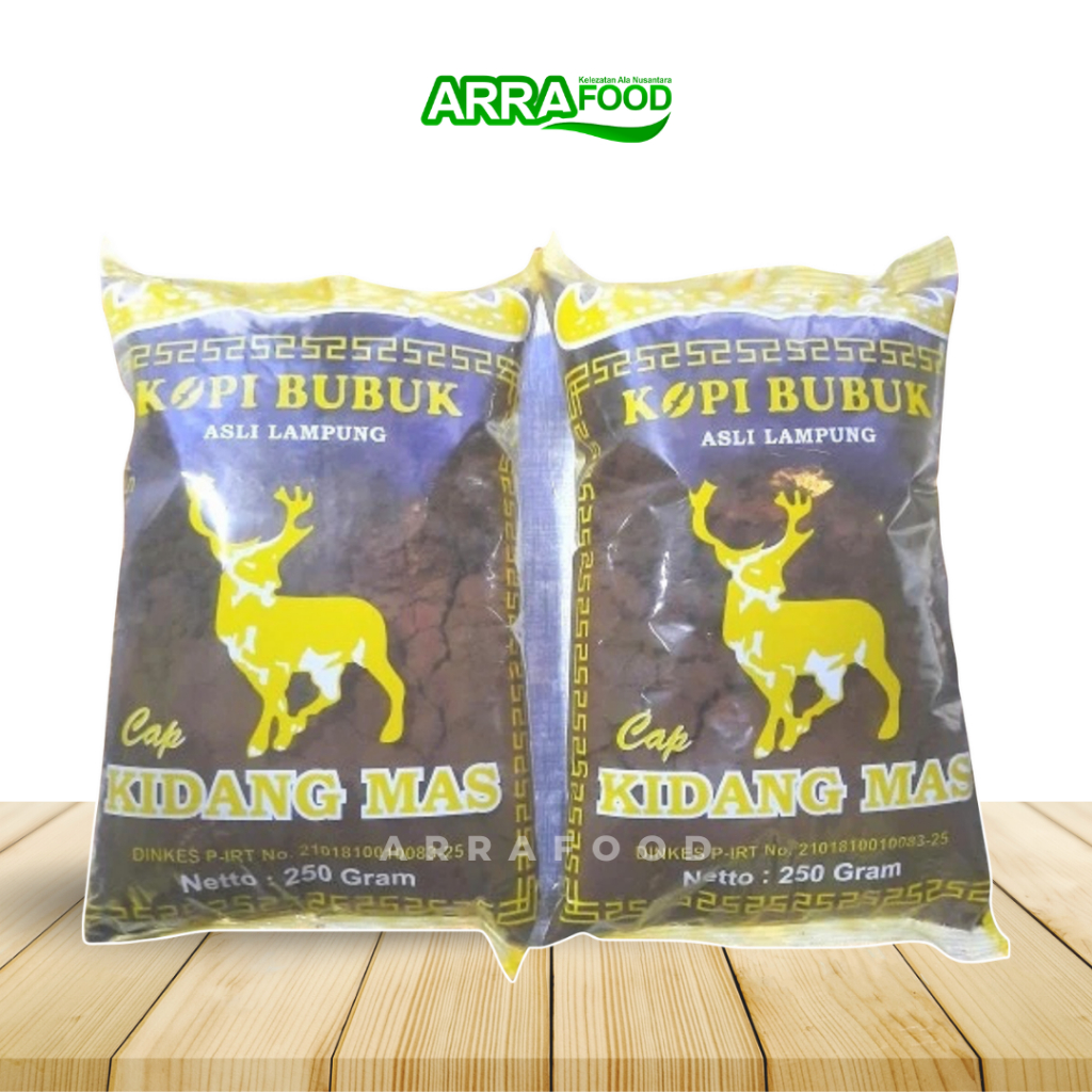 

[250 G] Kopi Kidang Mas Asli Lampung