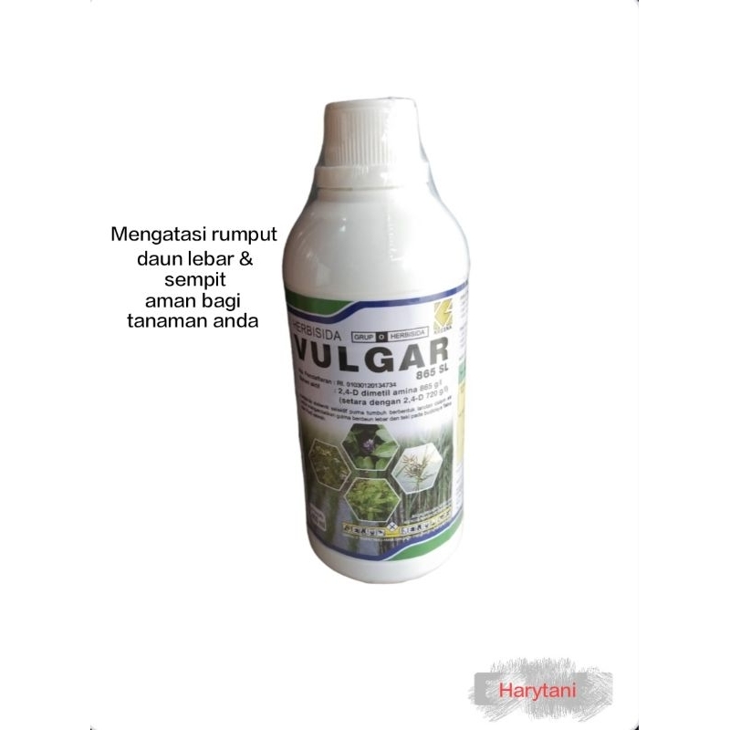 Vulgar 250 ml Herbisida daun lebar daun sempit