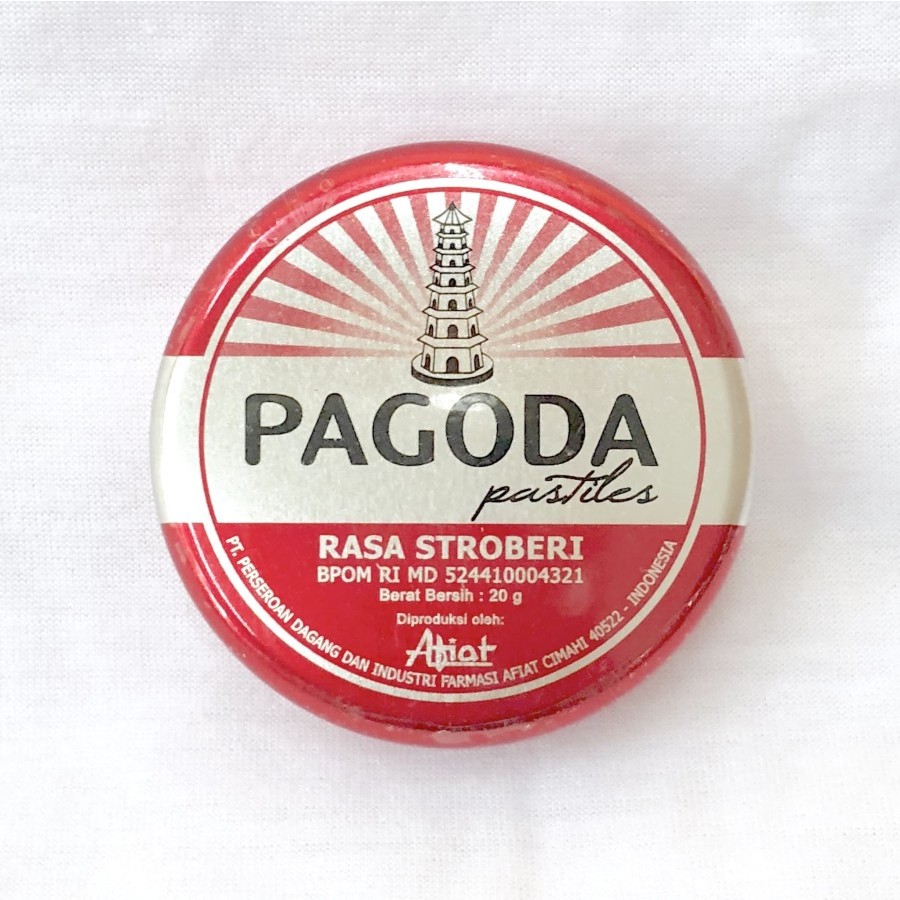 

PAGODA PASTILES STRAWBERRY 20G (136878)