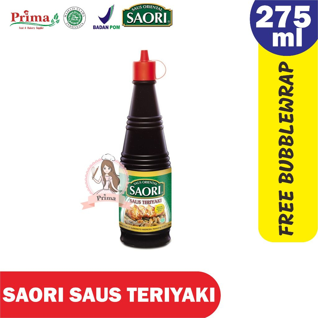 

SAORI saus teriyaki 275ml