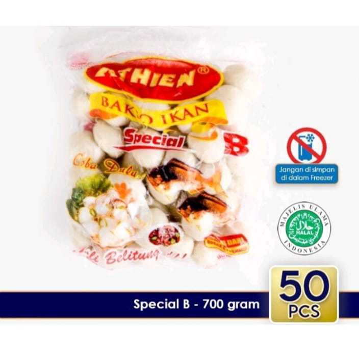 

Athien Baso Ikan Special B 50butir/750 gr