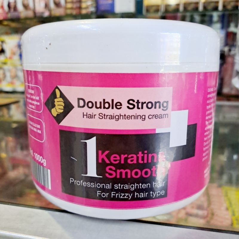 DUVAL Jempol Keratin Smooth Hair Straightening / PELURUSAN KERATIN 1KG (Double Strong)