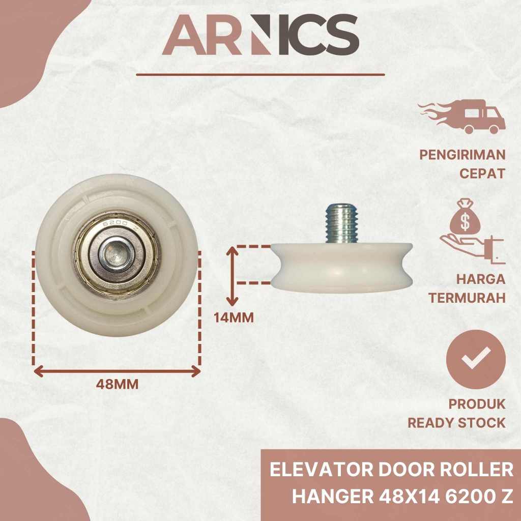 Elevator Door Roller Hanger Schindler 48x14/Roller Pintu