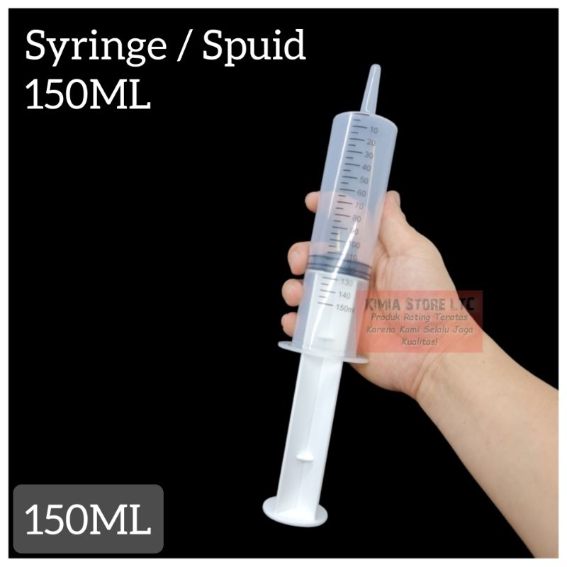 SUNTIKAN PARFUM 150ML / SYRINGE 150ML ( SPUID ) / SUNTIKAN PARFUM BESAR