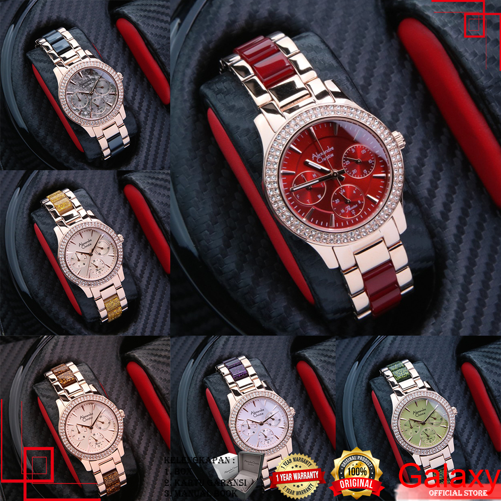 ALEXADER CHRISTIE JAM TANGAN WANITA ORI JAM TANGAN ALEXANDER CHRISTIE ORIGINAL JAM TANGAN WANITA TER