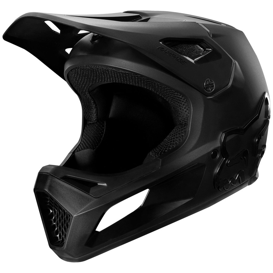 Helm MTB FOX Rampage Downhill Helmet FOX Rampage MTB Original - HITAM