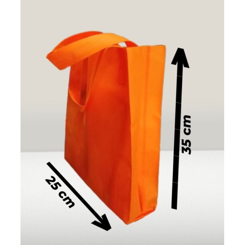 

(12pcs) Tas Kain Spunbond 25x35/Tas Handle Spunbond/Goodie Bag/