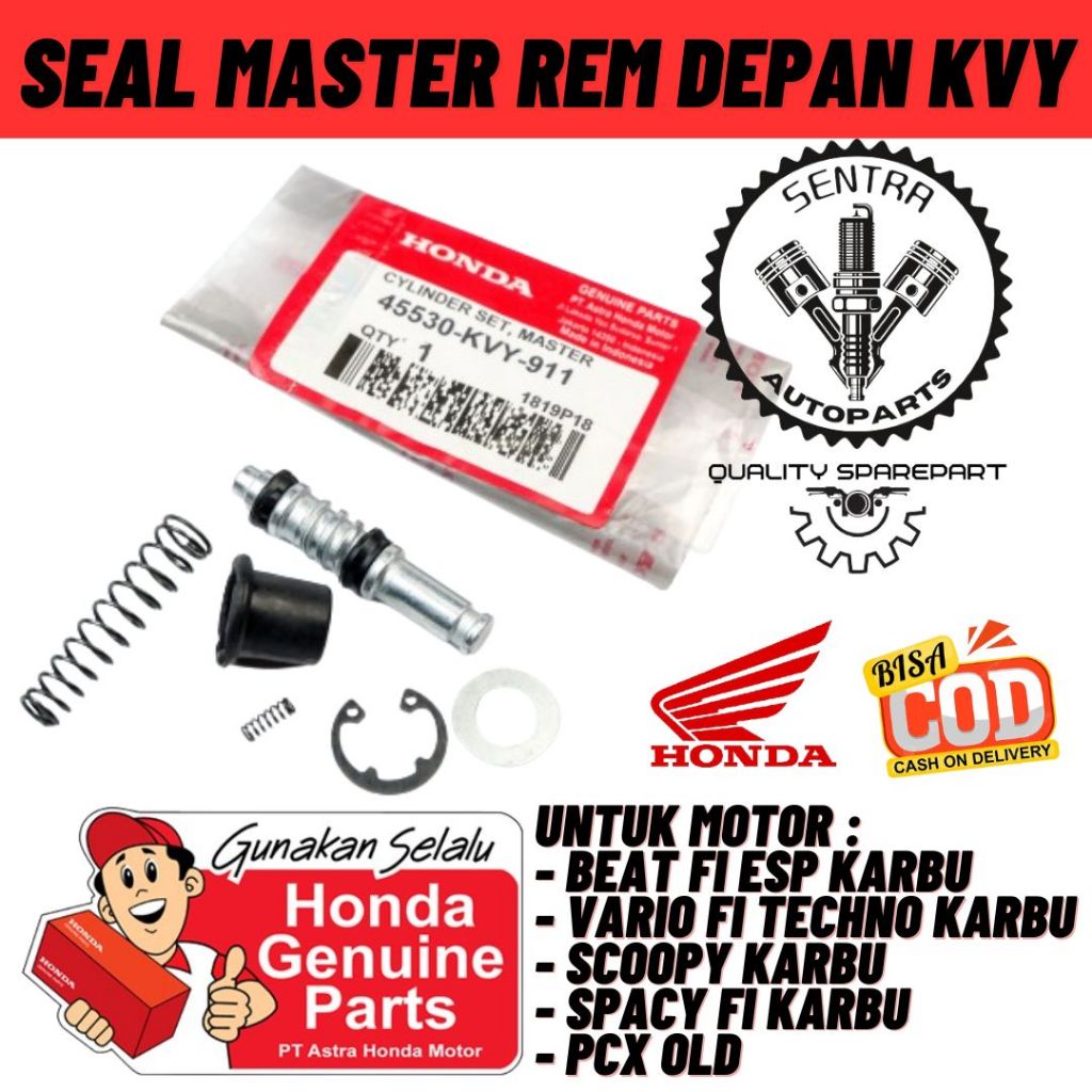 ORIGINAL AHM SEAL MASTER REM BEAT VARIO 110 SCOOPY SPACY