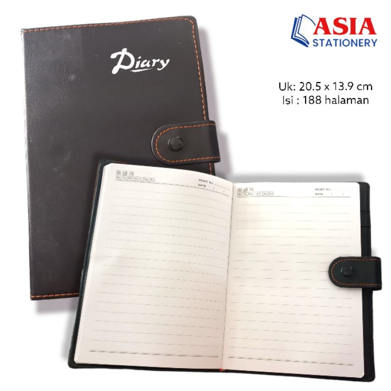

Buku Diary Notebook Buku Catatan Jurnal Memo / buku Diary Harian