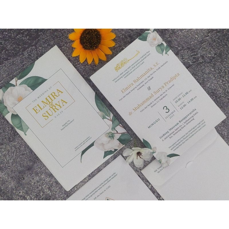 Undangan Pernikahan Simple Elegan