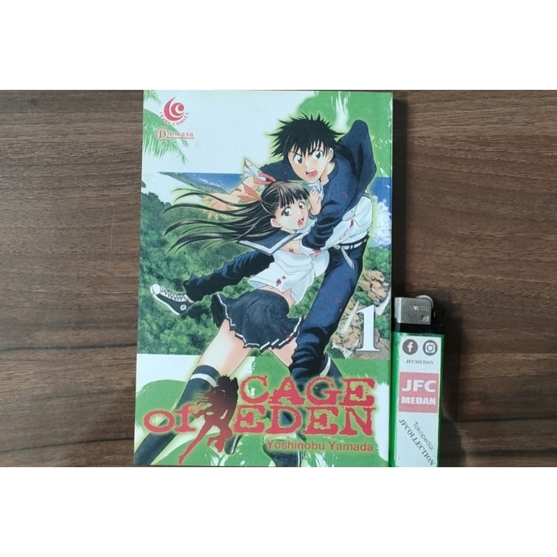 buku komik cage of eden