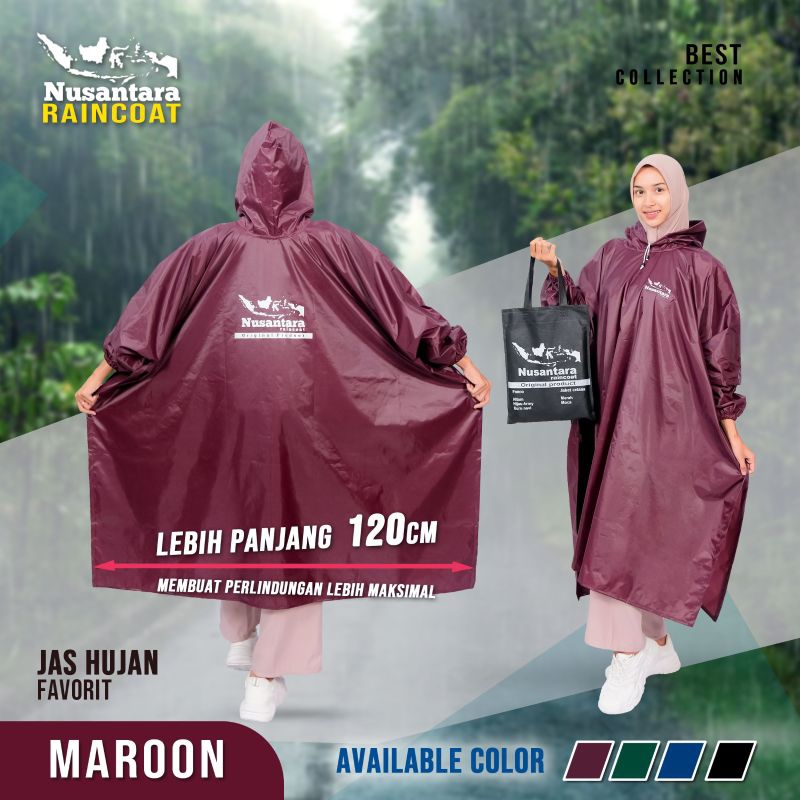 READY Raincoat. Mantel. Jas hujan murah BERKUALITAS Bahan PARASUT IMPORT WATERPROOF KUAT dan LEMBUT 
