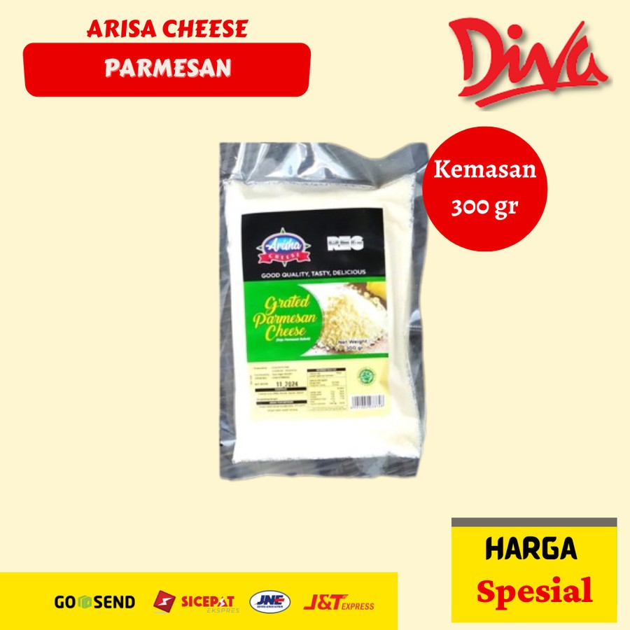 

[300gr] Arisha Cheese Parmesan | Arisha Keju Parmesan