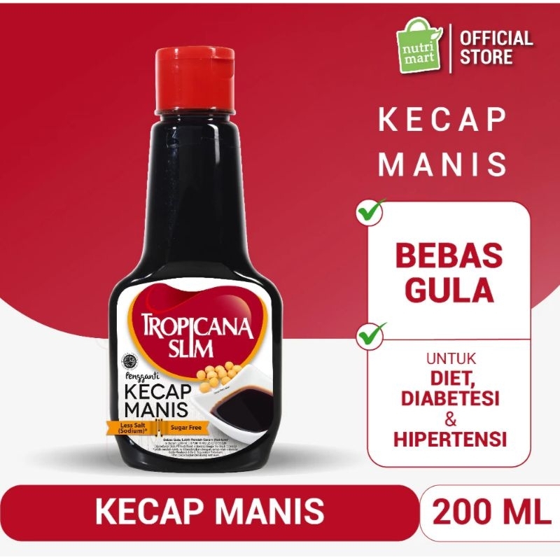 

Tropicana Slim Kecap Manis (200 ML).