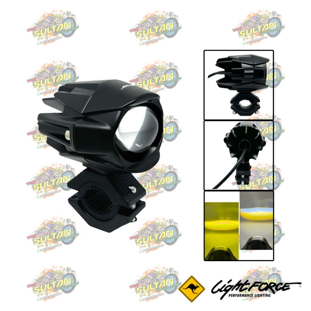 LAMPU TEMBAK SOROT LASER BMW X30 1 MATA LIGHT FORCE