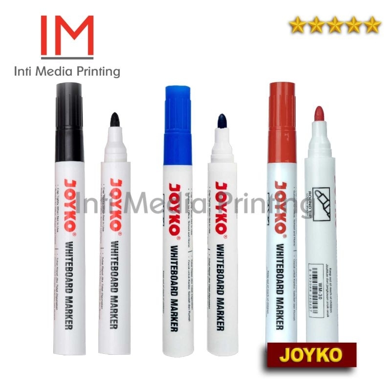 

Spidol Whiteboard Joyko dan Spidol Permanent Marker