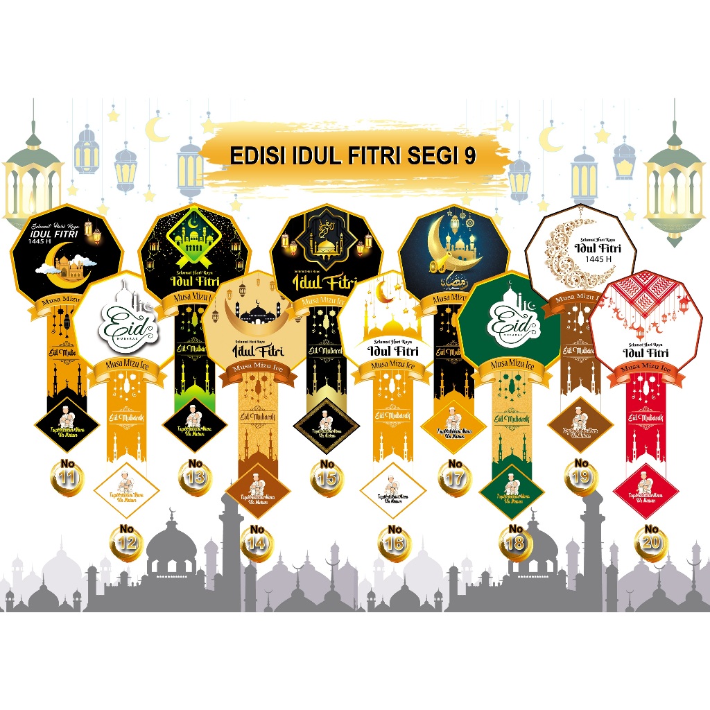 

Stiker Toples / Label Makanan