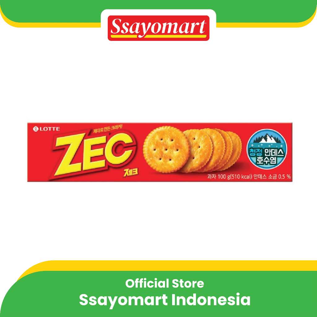 

LOTTE - ZEC ORIGINAL NETTO 100GR PRODUCT OF KOREA BISCUIT