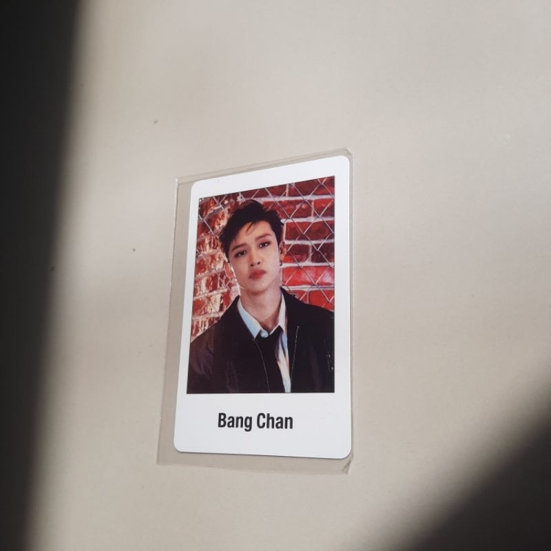 PHOTOCARD PC POLAROID POLA ALL IN JAPAN BANGCHAN STRAYKIDS SKZ