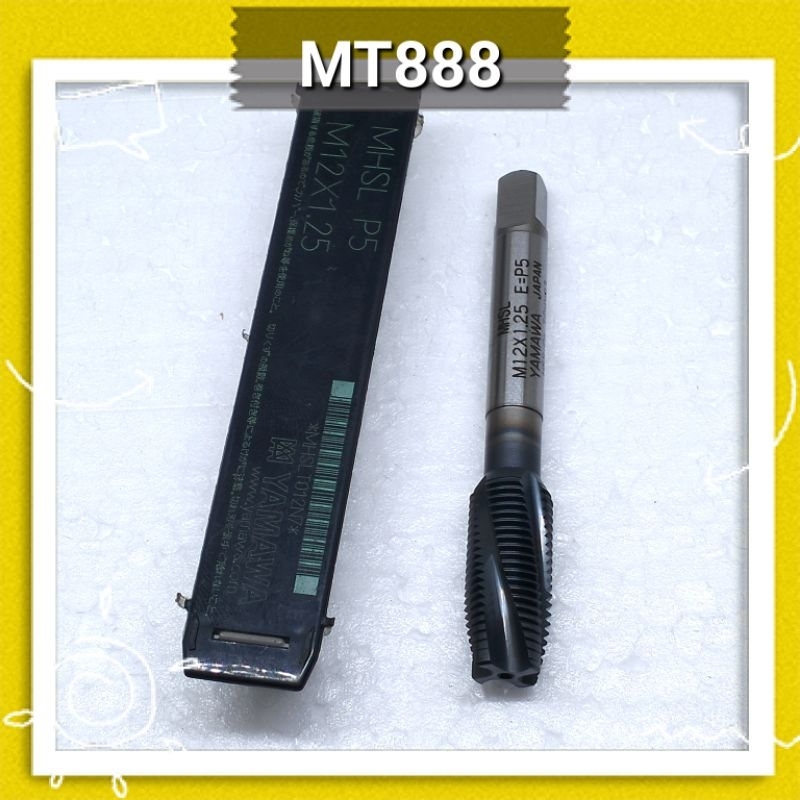 Yamawa Tap M12 x 1.25 Drat Baut 17 Tap Bekas Rasa Baru