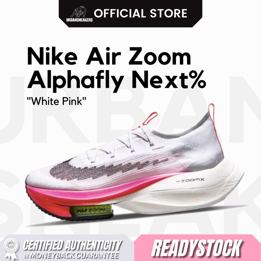 Nike Air Zoom Alphafly Next% White Pink | DJ5455 100