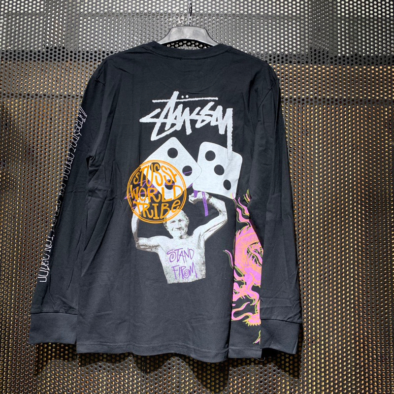STUSSY STRIKE LONG SLEEVE (BU)