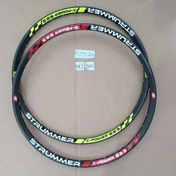 Rims Velg Rim 26 Strummer X Power 823 32H Lebar 3.2 Per Pcs