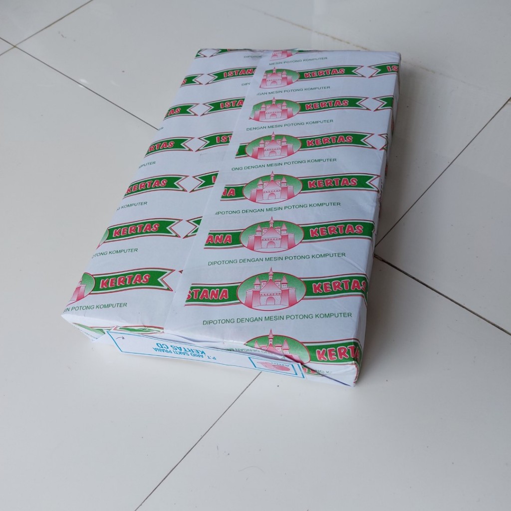 

Kertas Buram Folio 21x33cm F4 - 1 Rim Isi 500 Lembar