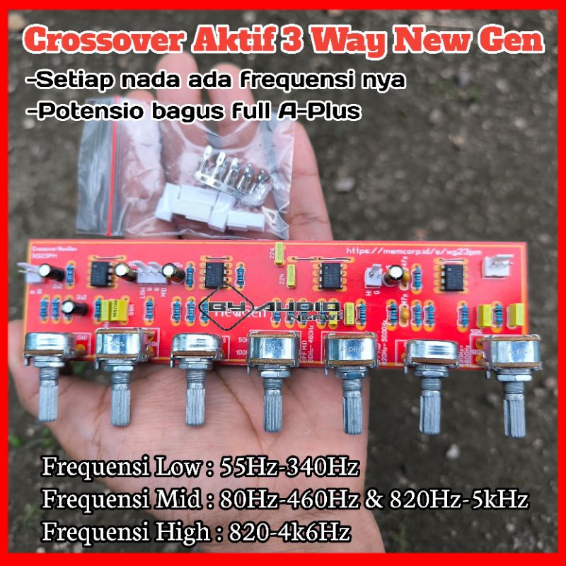Crossover Aktif 3 Way | Crossover Aktif | Crossover
