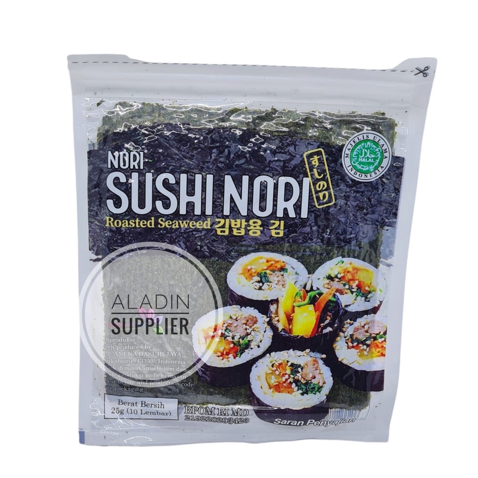 

KODE X73O Sushi Nori Halal isi 1 Lembar