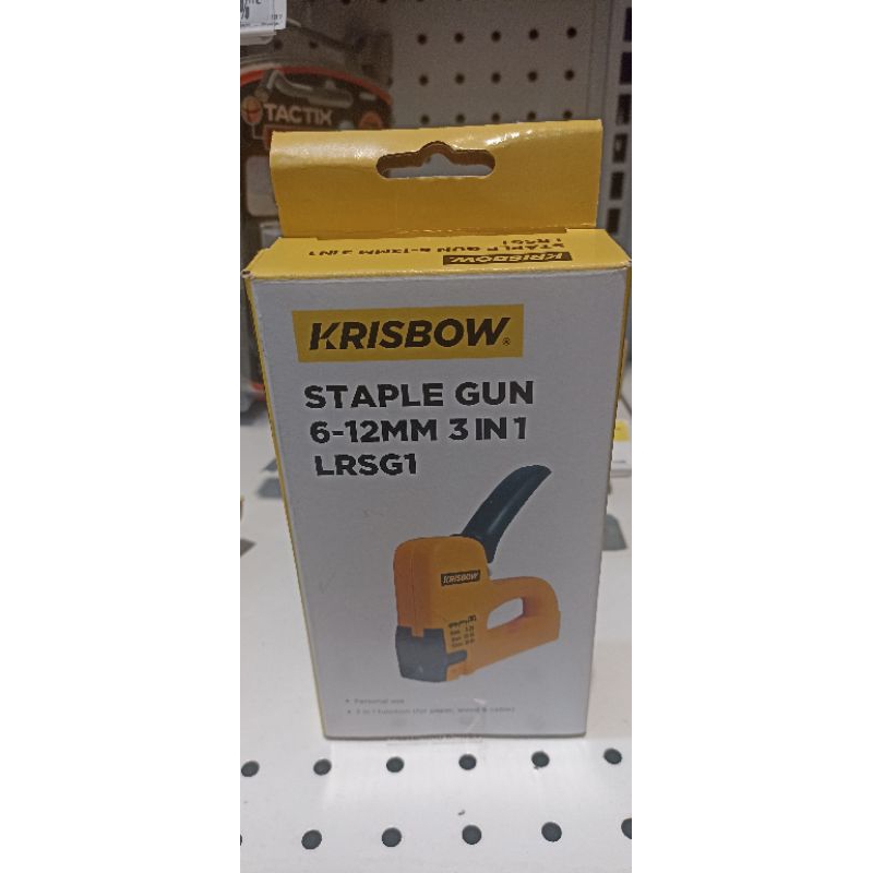 

Stapler tembak krisbow 6-12mm 3 in 1