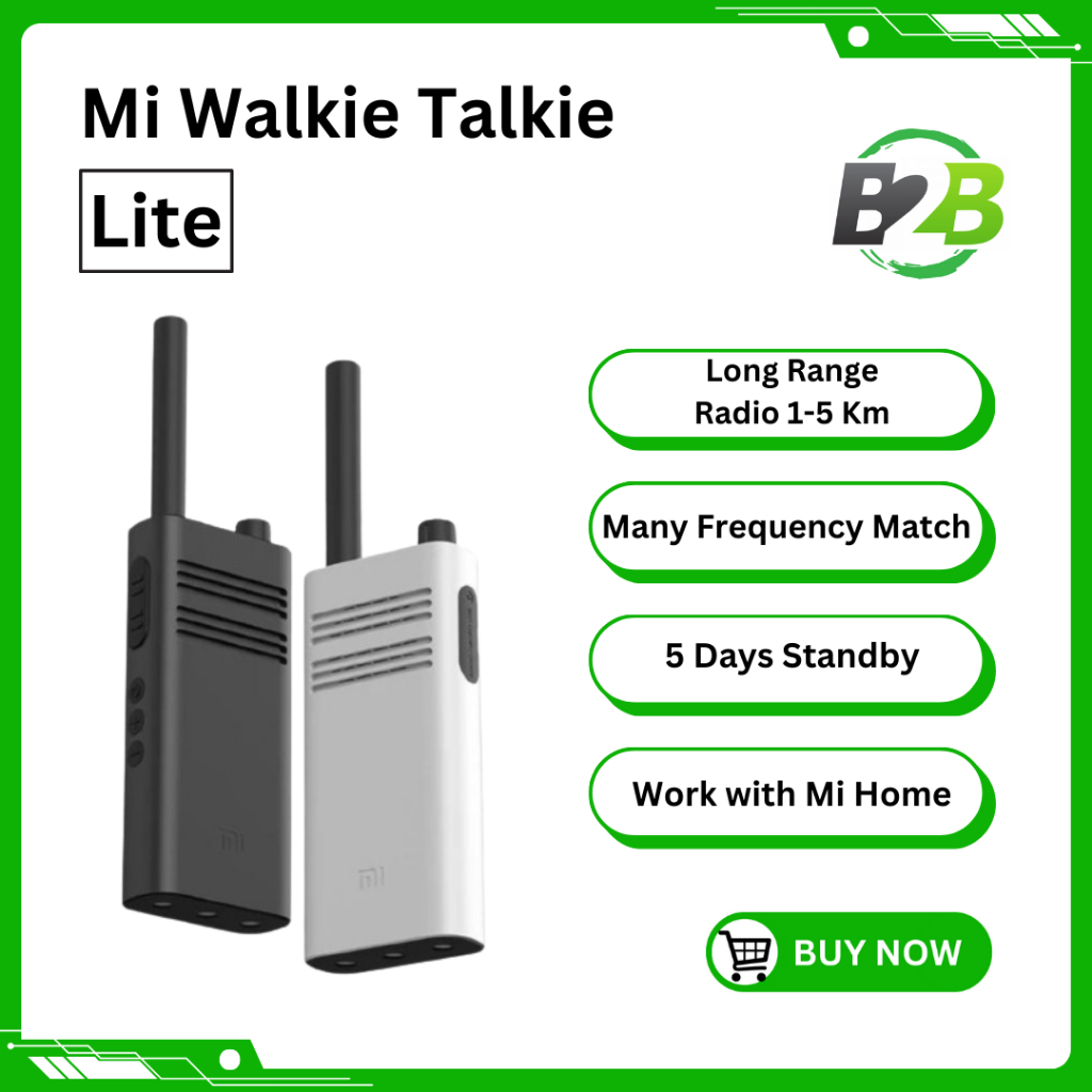 XiaoMi Smart Walkie Talkie Lite HT Intercom Long Range