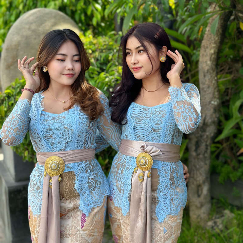 Kebaya Bali Semi Prancis Sabrina/Kebaya Bali Murah/Kebaya Seragaman