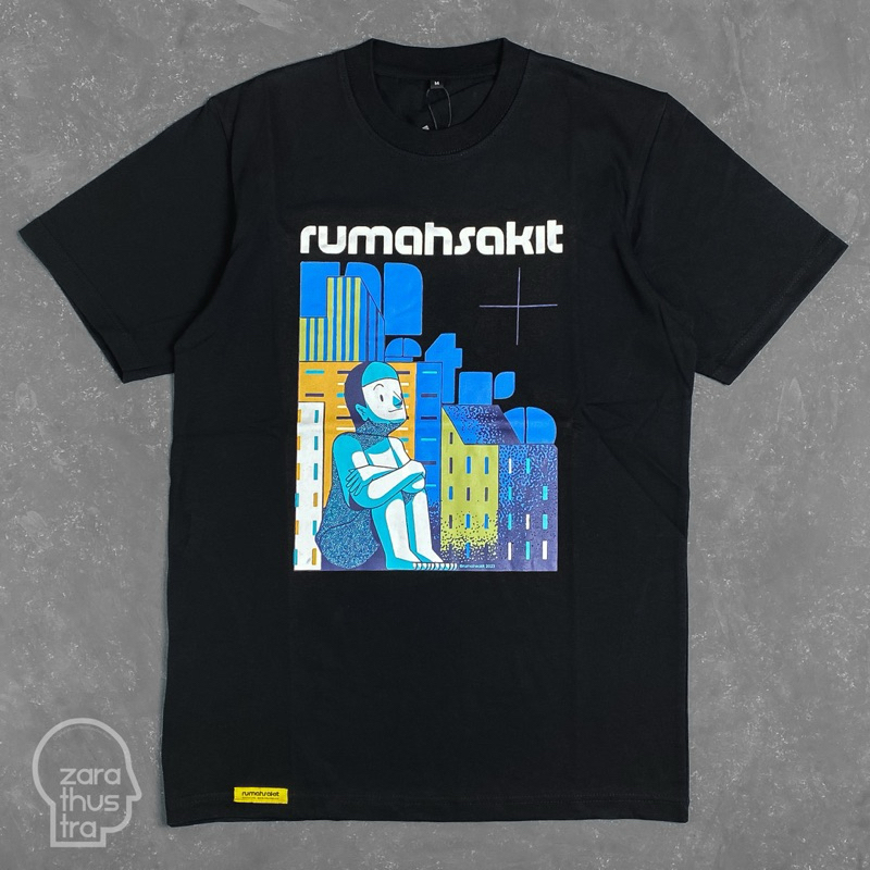 Ready Stock - Rumahsakit - Metro | Tshirt (Black) Official Merchandise