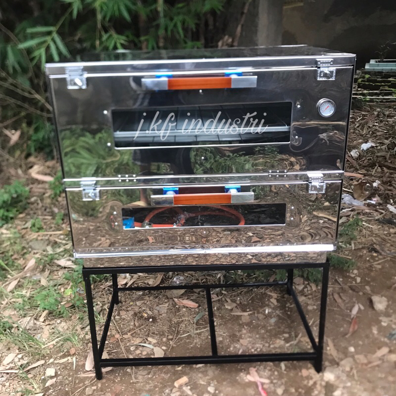 OVEN GAS Stainless UK 75X55X70 CM