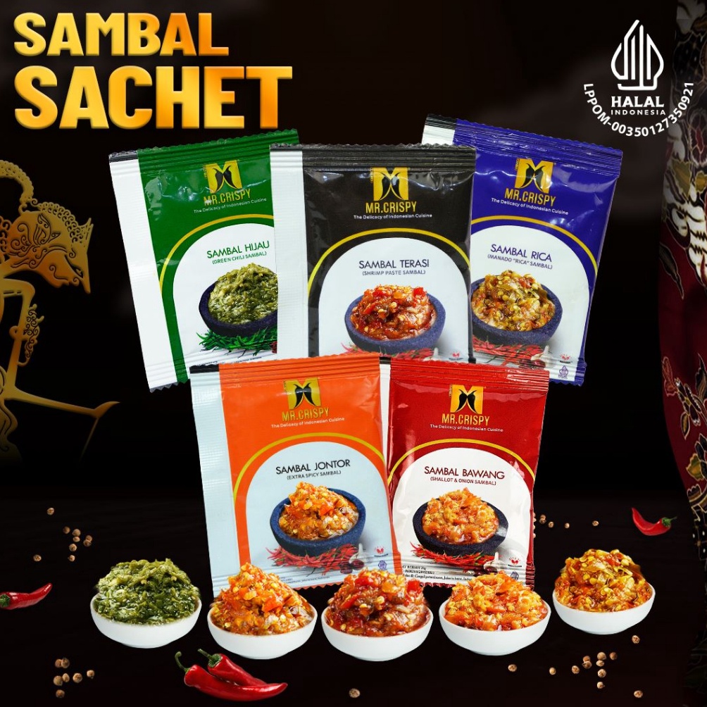 

KODE F13O Sambal Sachet MrCrispy