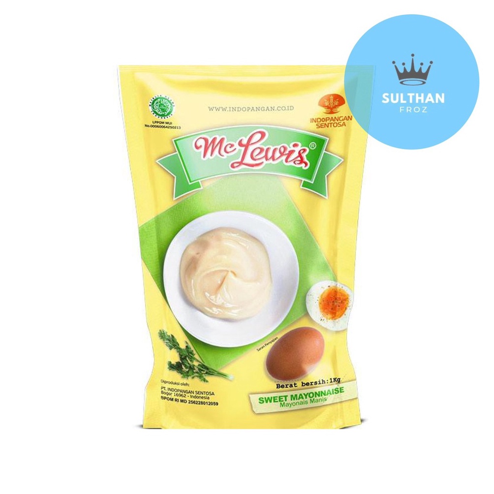 

KODE B26G MC LEWIS SWEET MAYONNAISE 1KG