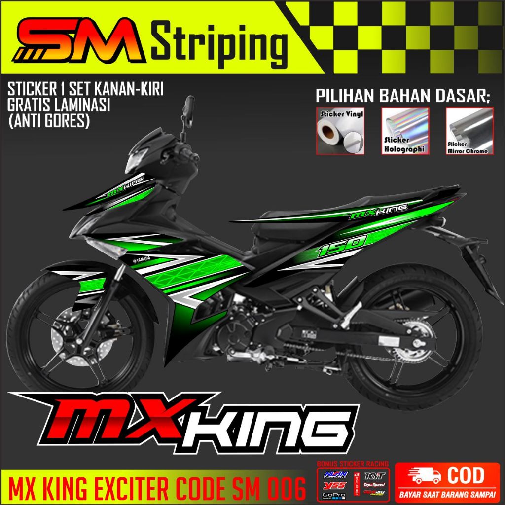 Striping MX KING Yamaha MX KING EXCITER SM 006