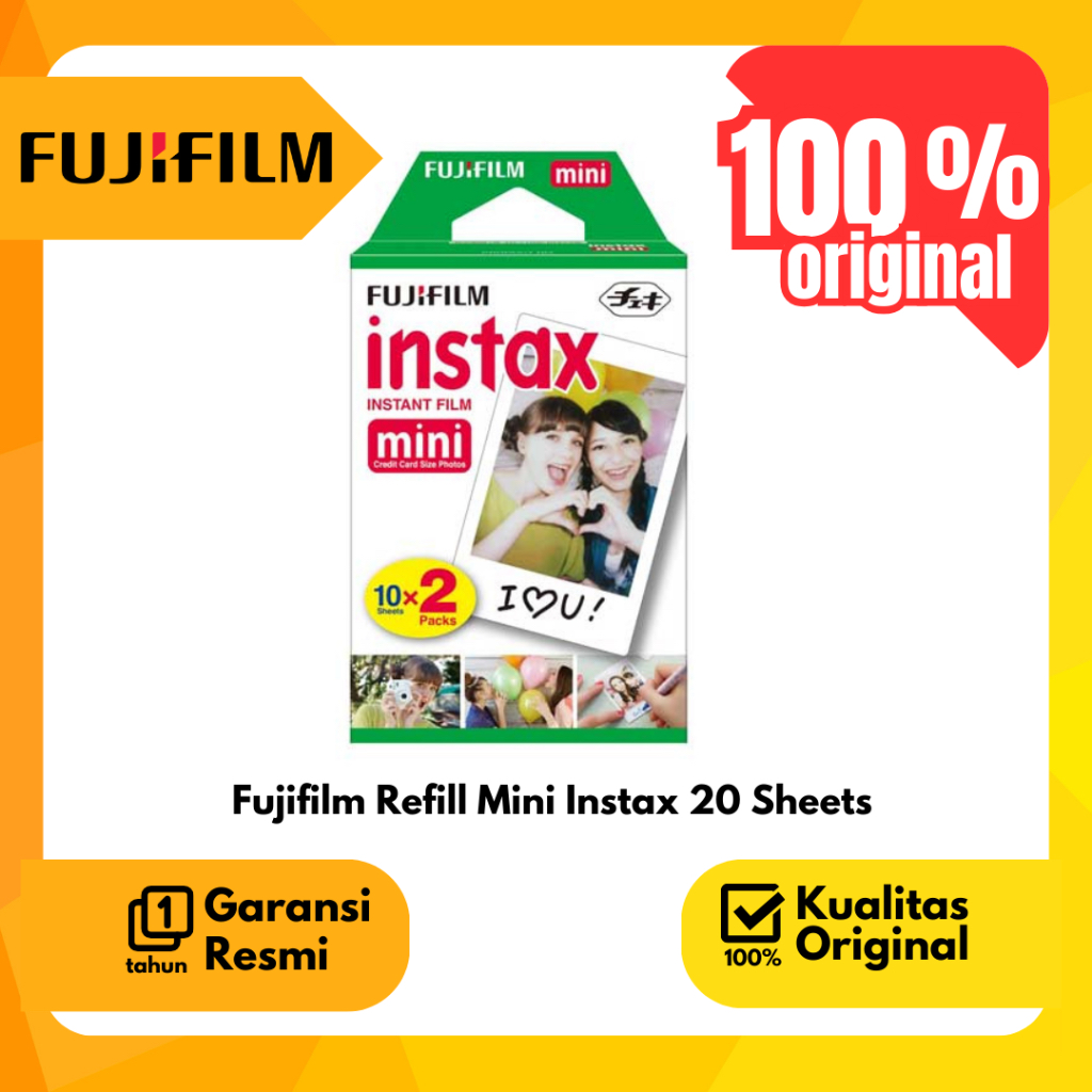 Fujifilm Refill Mini Instax 20 Sheets