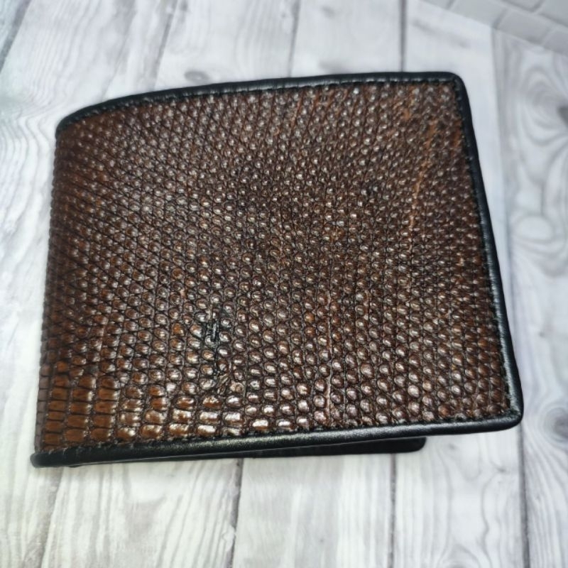 Dompet Kulit Asli Original Biawak Tempahan Awet Tahan Lama  Dompet Pria