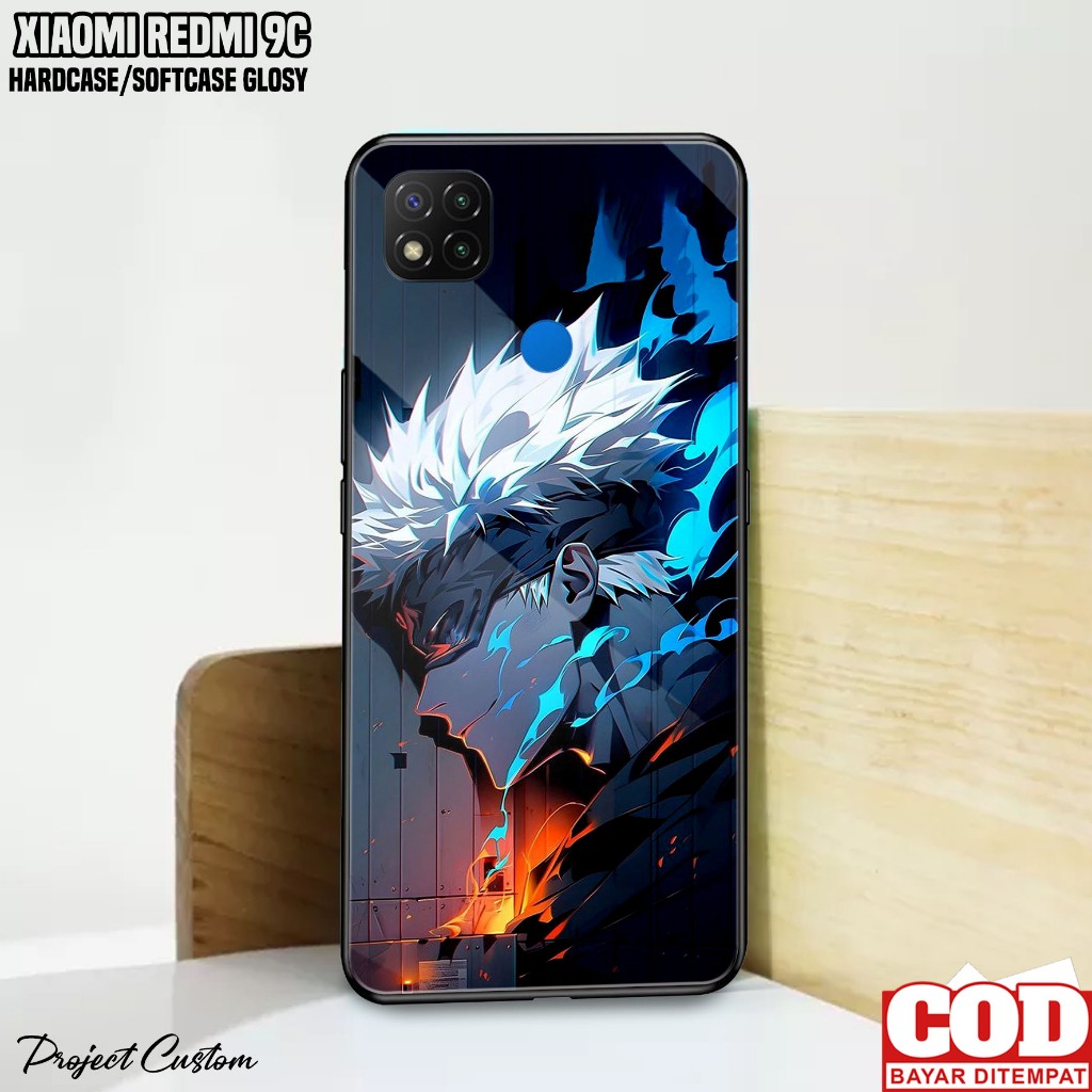 Case Xiaomi Redmi 9C - Casing Hp Xiaomi Redmi 9C ( Gojo Satoru ) Softcase Hp Xiaomi Redmi 9C - Kesin