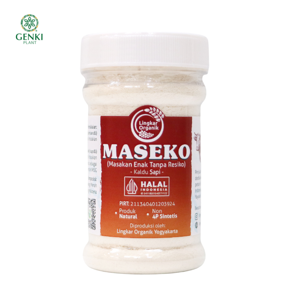 

Lingkar Organik Maseko Kaldu Sapi - 100 g