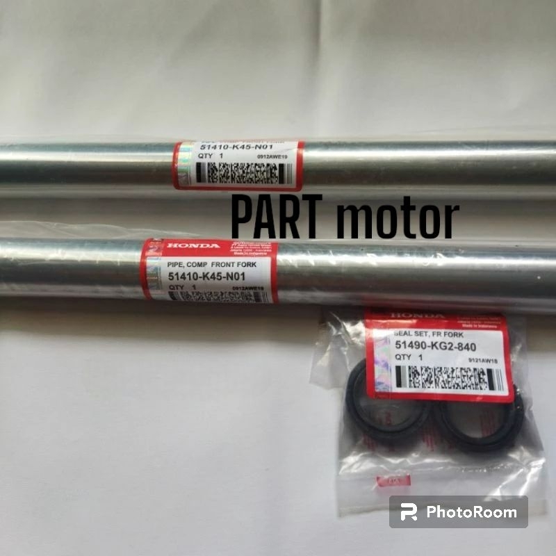 AS SHOCK DEPAN PLUS SEAL SHOCK CB 150R OLD VERZA CBR 150 LED K45 ORI